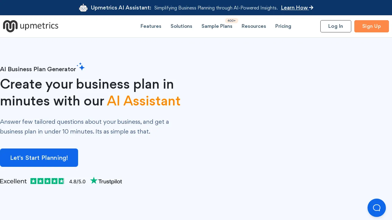 Upmetrics AI BestofAI